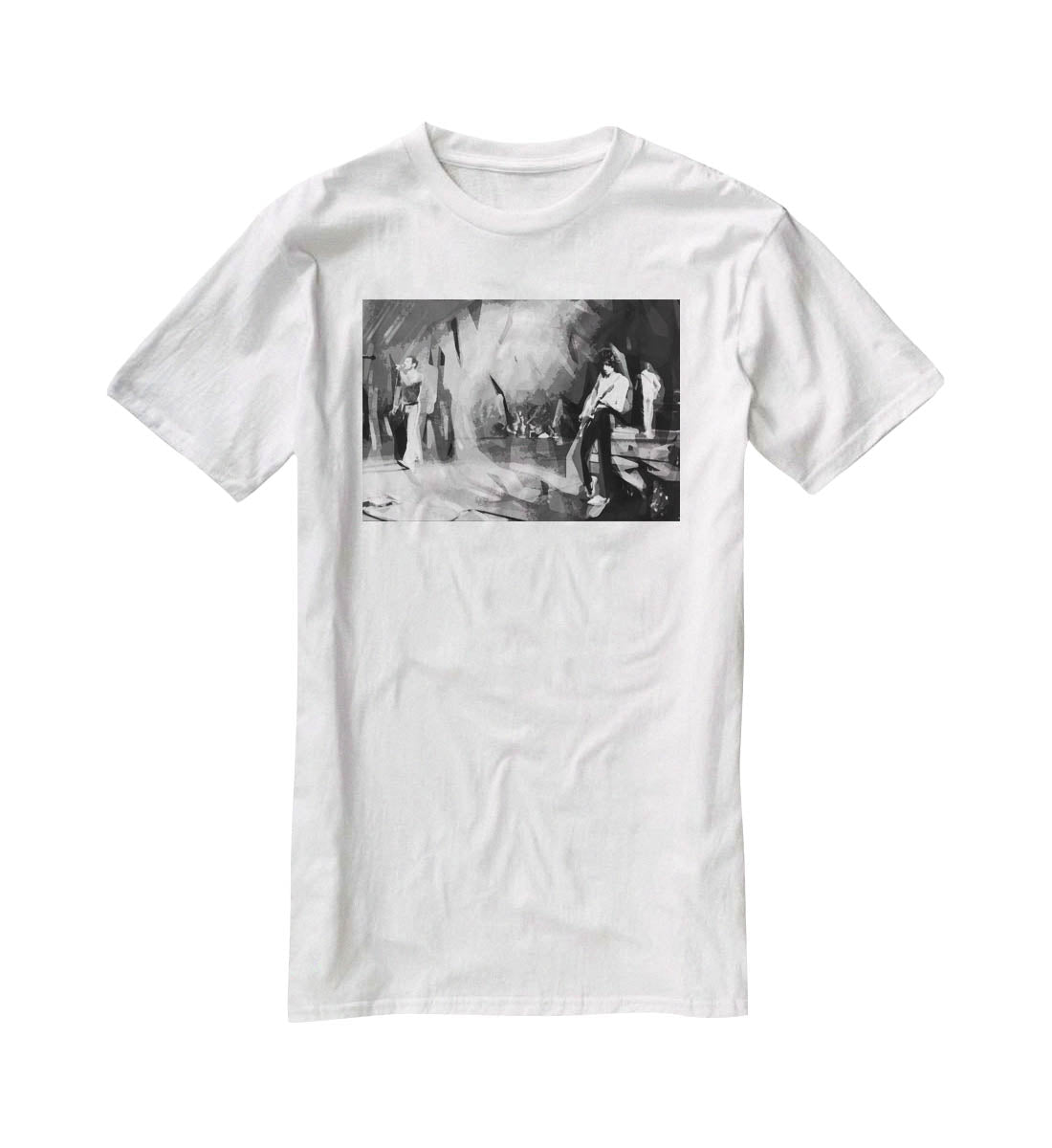 Queen Live Pop Art T-Shirt - Canvas Art Rocks - 5