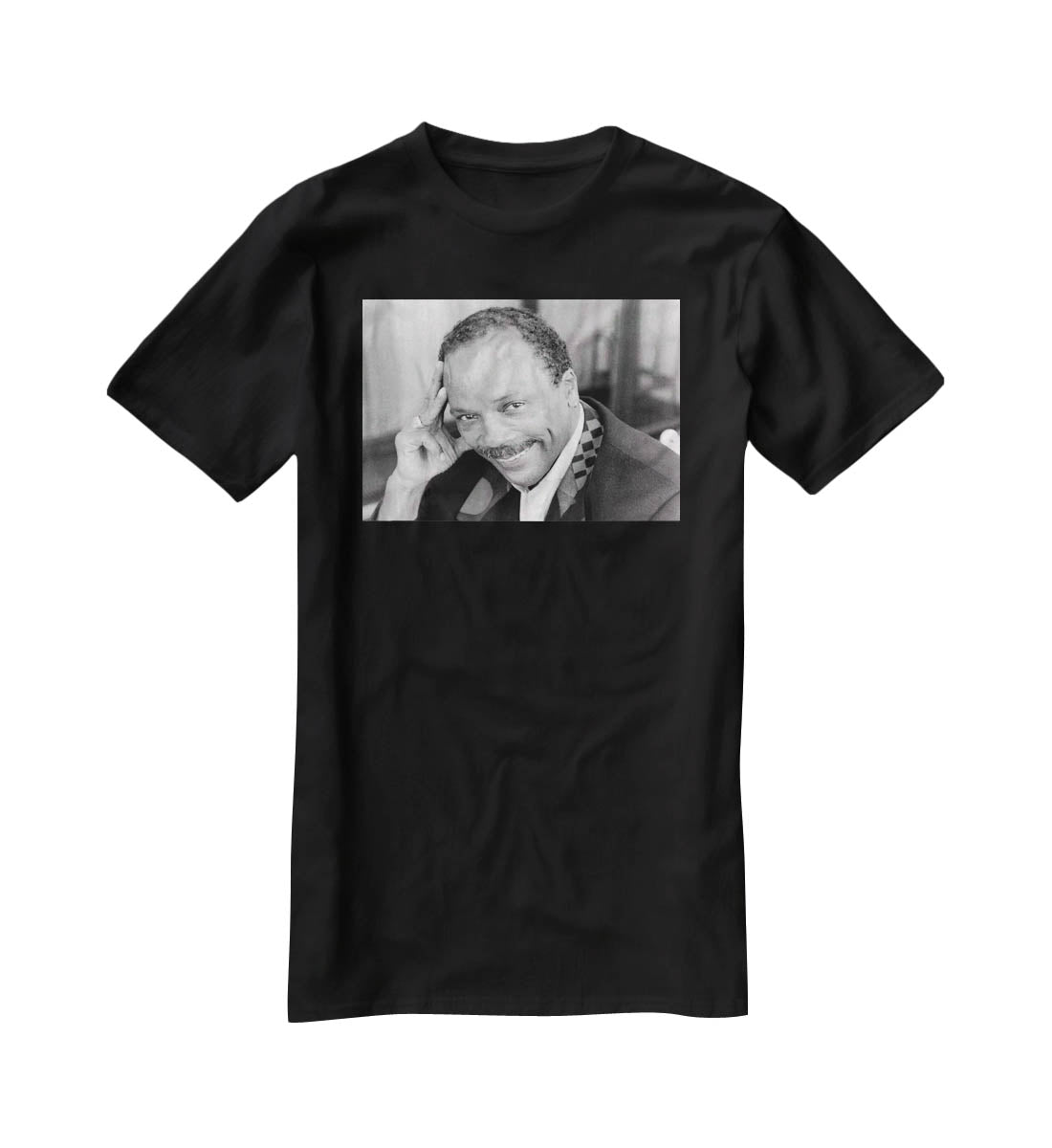 Quincy Jones T-Shirt - Canvas Art Rocks - 1