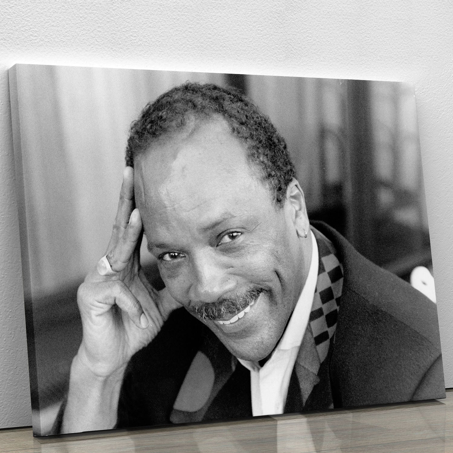 Quincy Jones Canvas Print or Poster - Canvas Art Rocks - 1