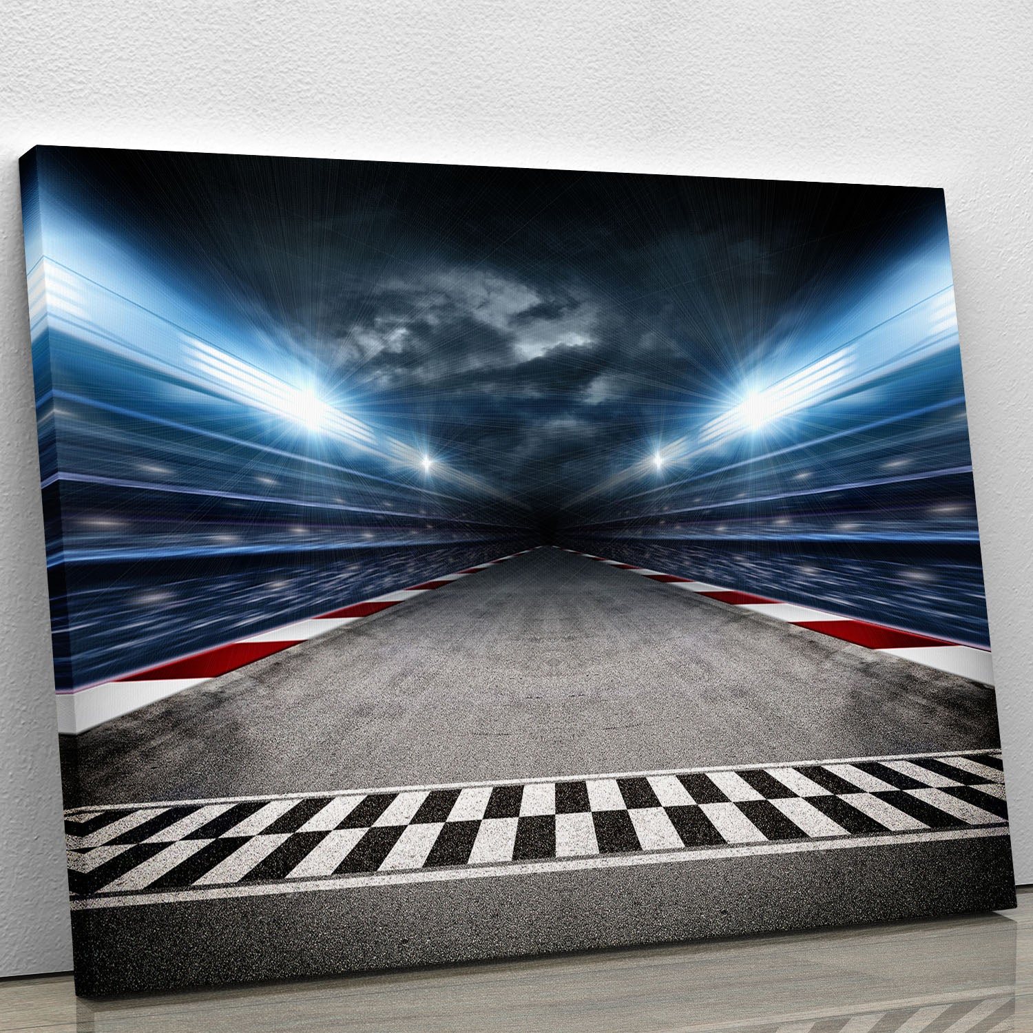 Race Track Canvas Print or Poster - Canvas Art Rocks - 1