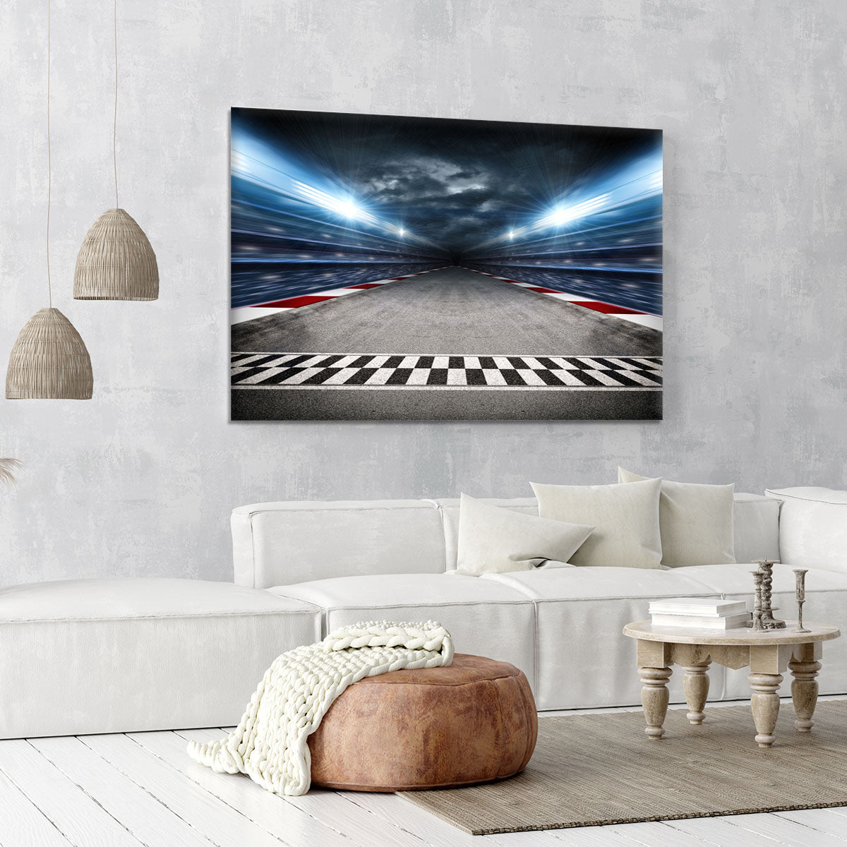 Race Track Canvas Print or Poster - Canvas Art Rocks - 6