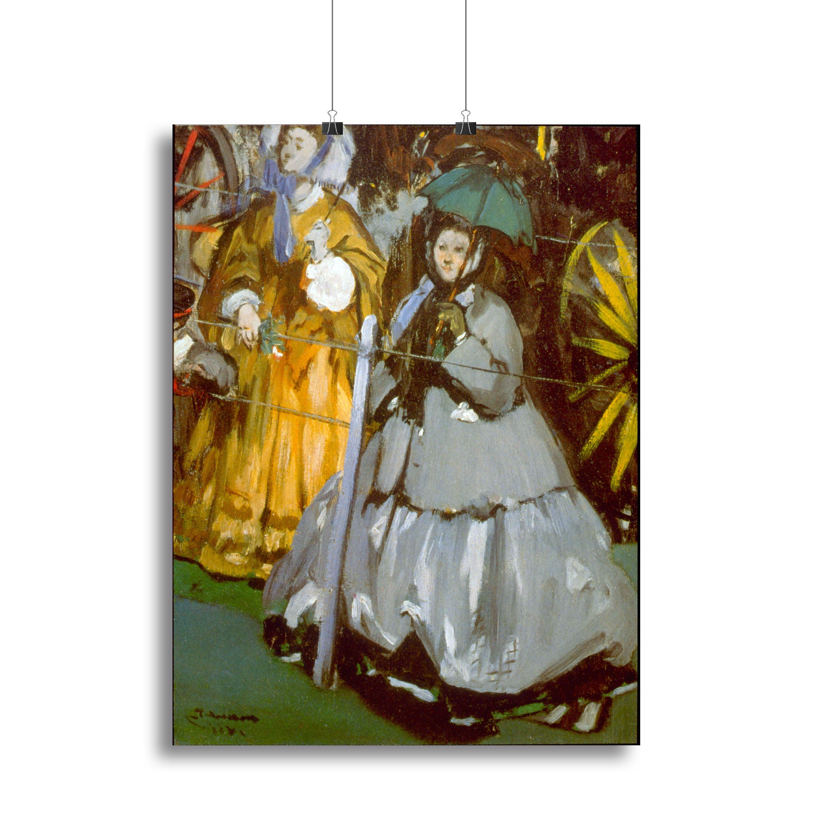 Racecourse by Manet Canvas Print or Poster - Canvas Art Rocks - 2