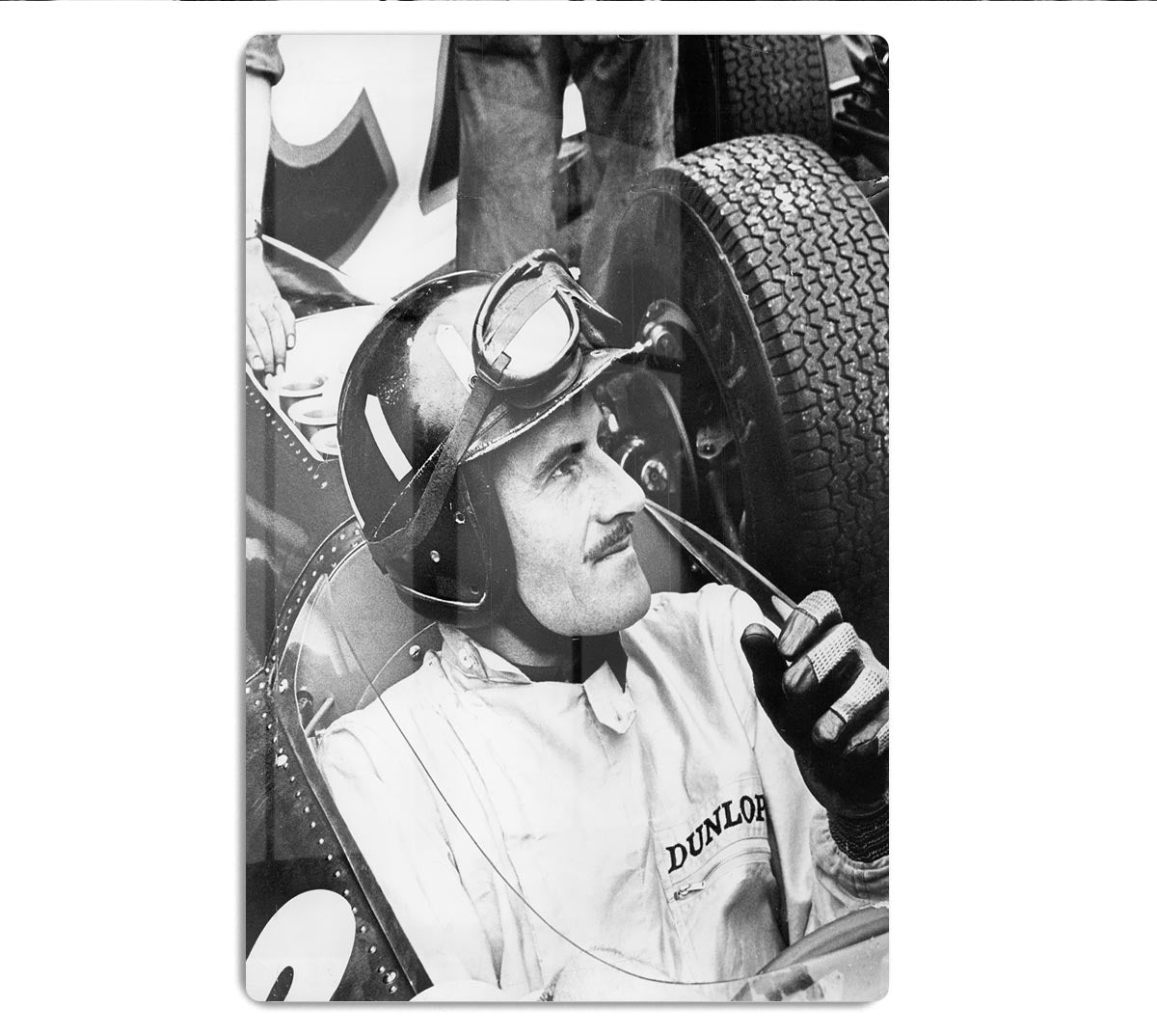 Racing driver Graham Hill HD Metal Print