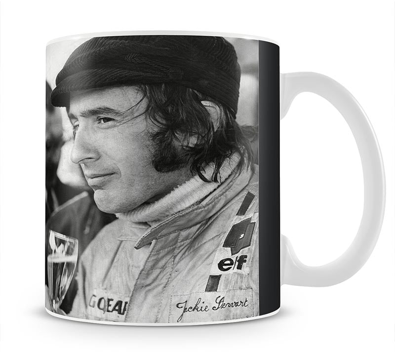 Racing driver Jackie Stewart in 1971 Mug - Canvas Art Rocks - 1