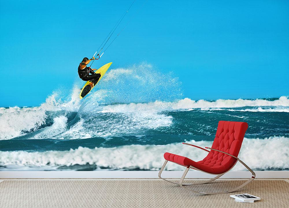 Recreational Water Sports Action Wall Mural Wallpaper - Canvas Art Rocks - 2