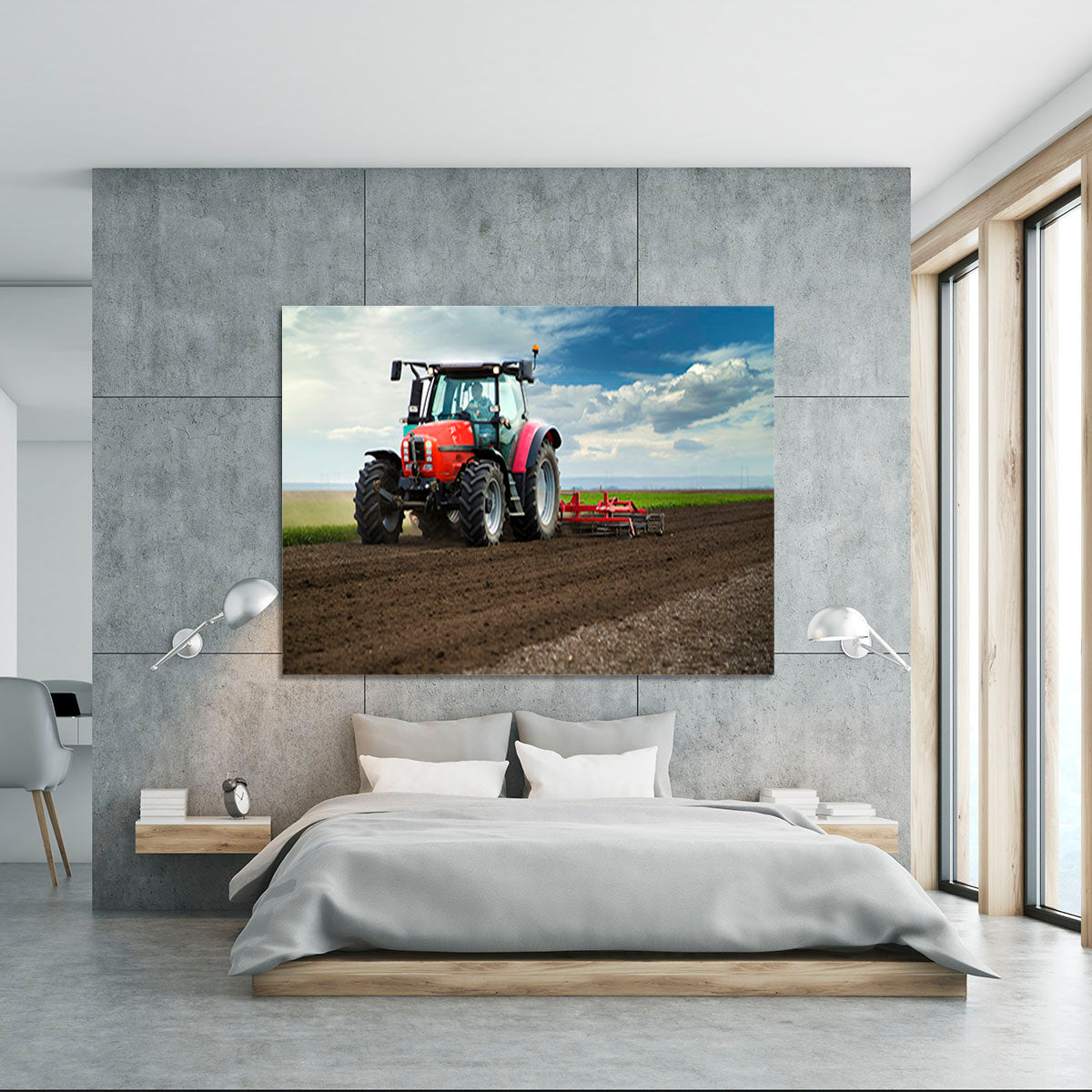 Red Tractor Canvas Print or Poster - Canvas Art Rocks - 5