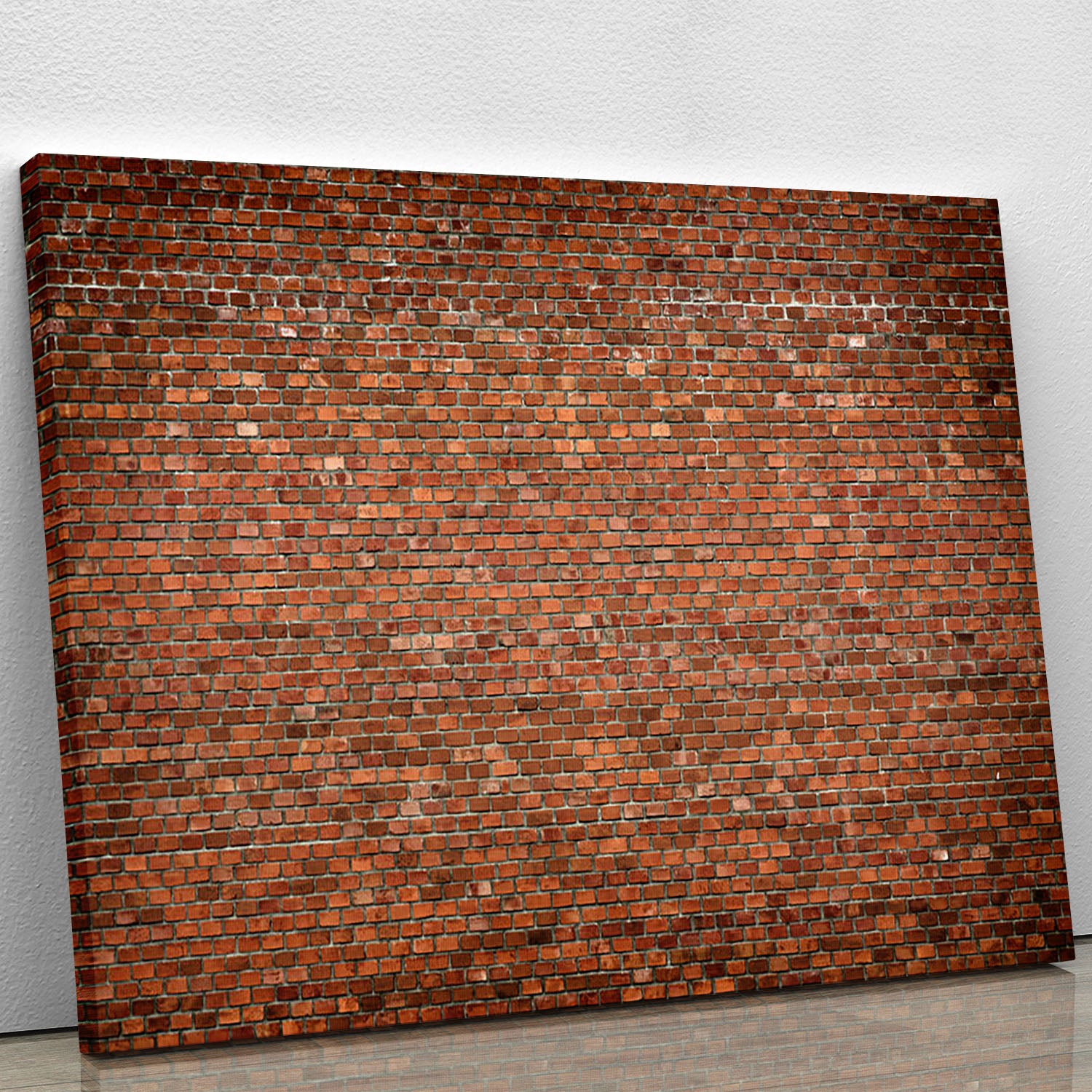 Red brick wall texture Canvas Print or Poster - Canvas Art Rocks - 1