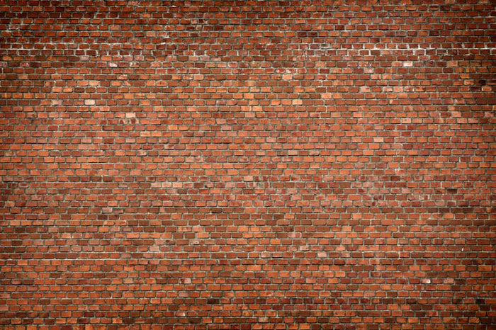 Red brick wall texture Wall Mural Wallpaper