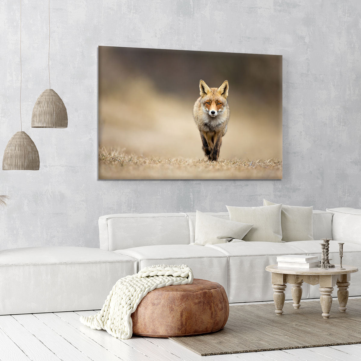Red fox Canvas Print or Poster - Canvas Art Rocks - 6