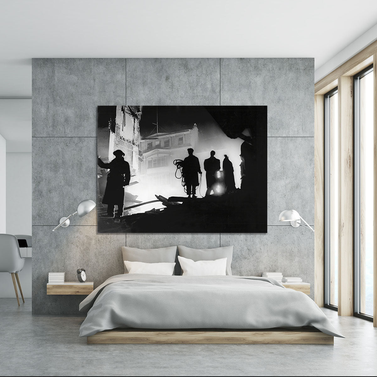 Rescuers in Soho London Canvas Print or Poster - Canvas Art Rocks - 5