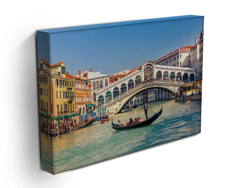 Rialto Bridge Venice Canvas Print or Poster - Canvas Art Rocks - 3