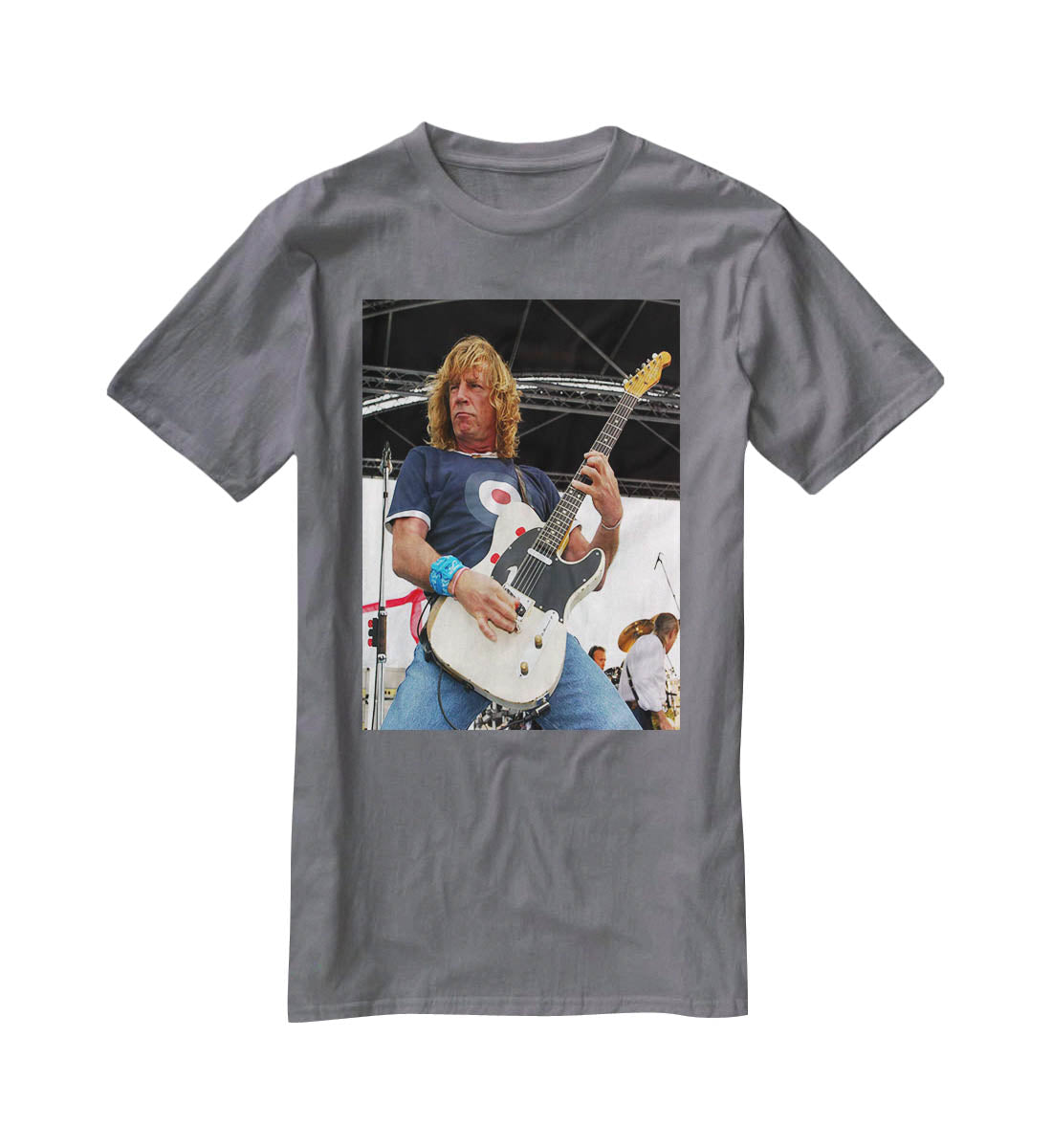 Rick Parfitt of Status Quo T-Shirt - Canvas Art Rocks - 3