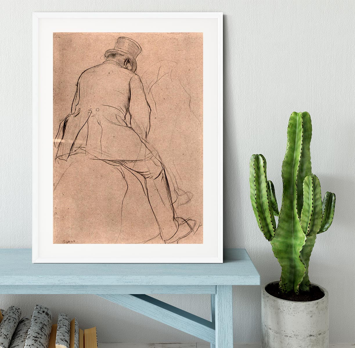 Rider by Degas Framed Print - Canvas Art Rocks - 5