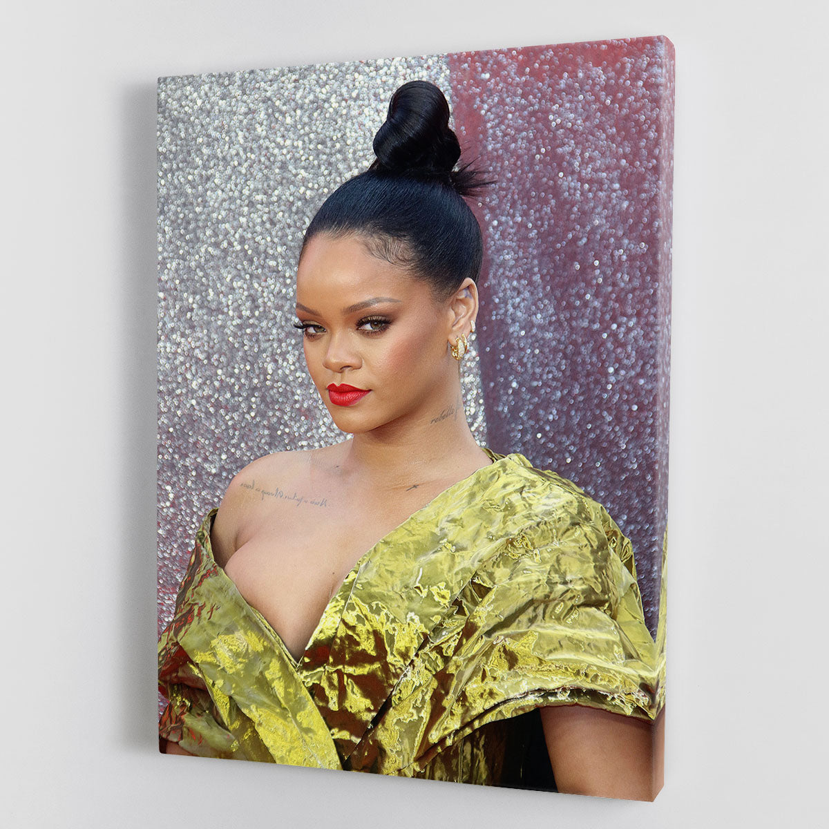 Rihanna goes formal Canvas Print or Poster - Canvas Art Rocks - 1