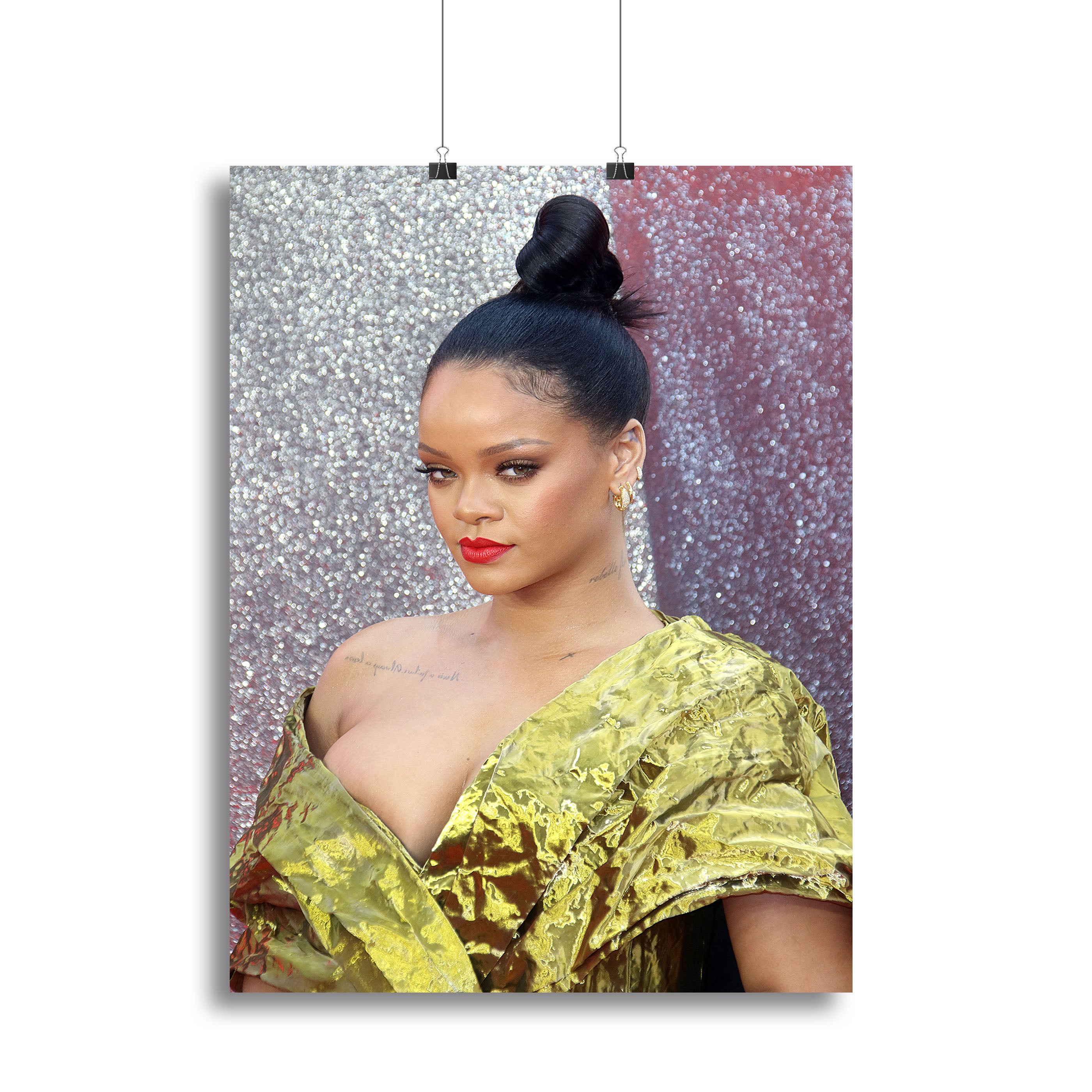 Rihanna goes formal Canvas Print or Poster - Canvas Art Rocks - 2