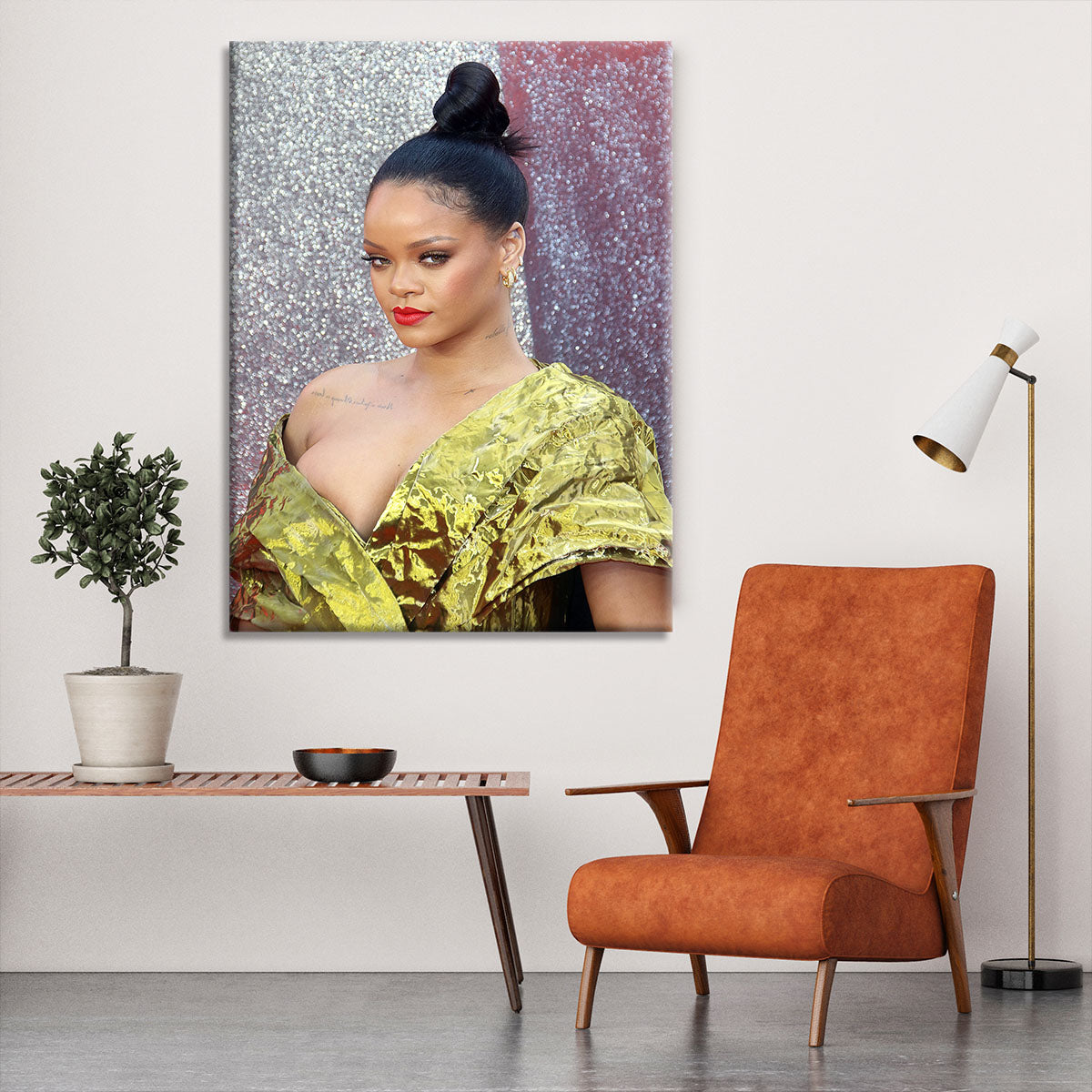 Rihanna goes formal Canvas Print or Poster - Canvas Art Rocks - 6