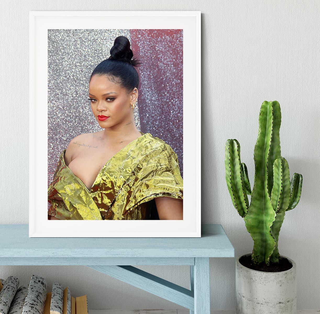 Rihanna goes formal Framed Print - Canvas Art Rocks - 5