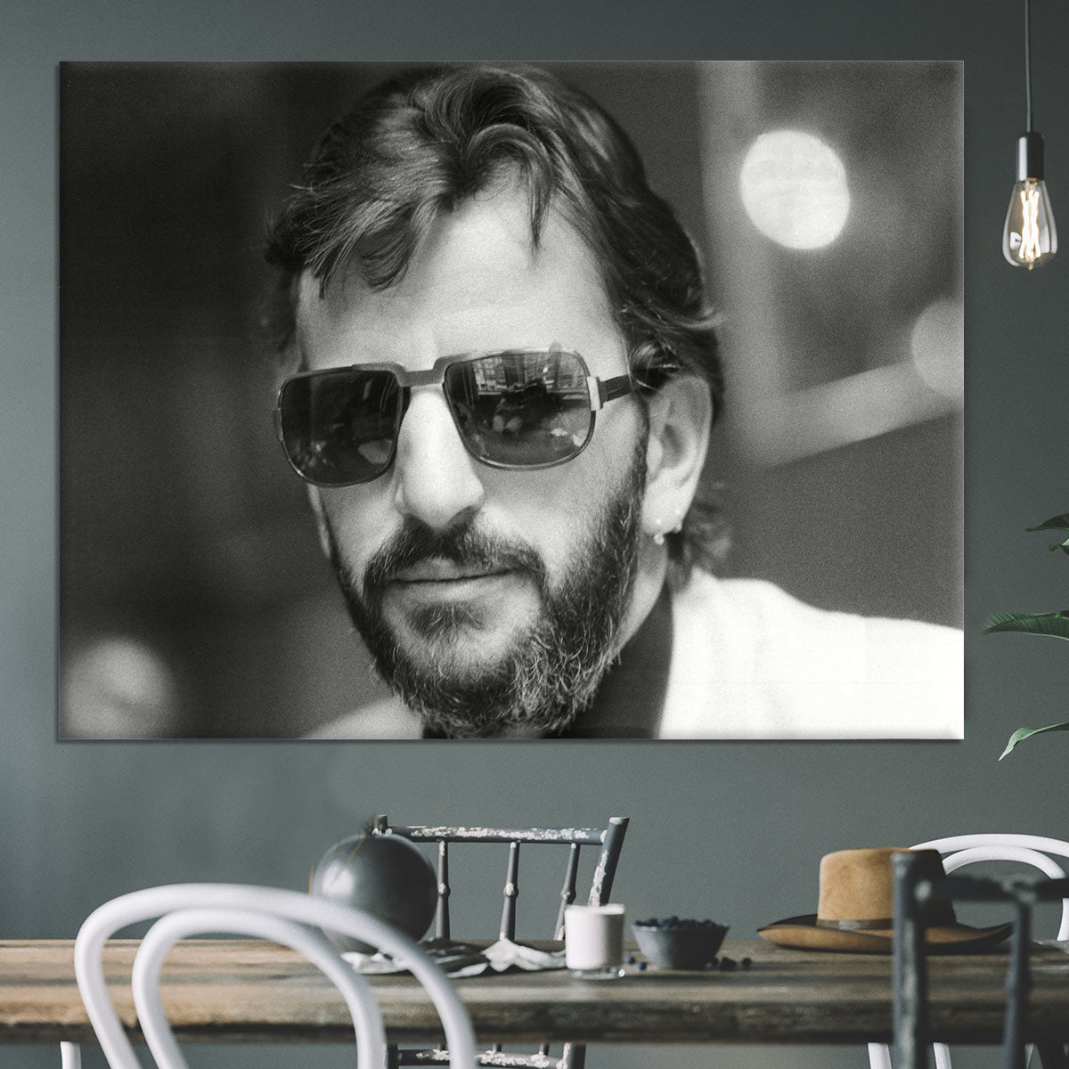 Ringo Starr former Beatle Canvas Print or Poster - Canvas Art Rocks - 3