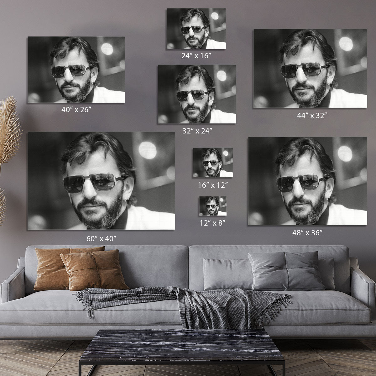Ringo Starr former Beatle Canvas Print or Poster - Canvas Art Rocks - 7