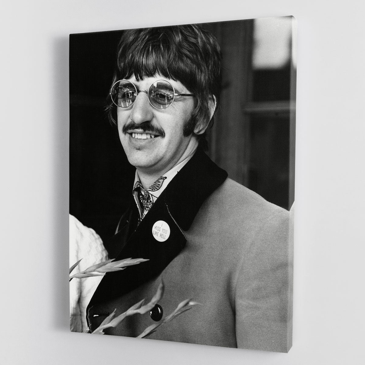 Ringo Starr of The Beatles in 1967 Canvas Print or Poster - Canvas Art Rocks - 1