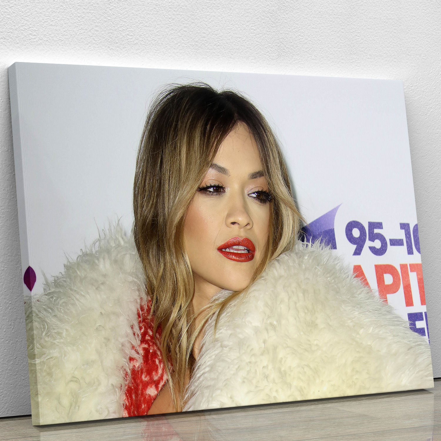 Rita Ora At the Awards Canvas Print or Poster - Canvas Art Rocks - 1