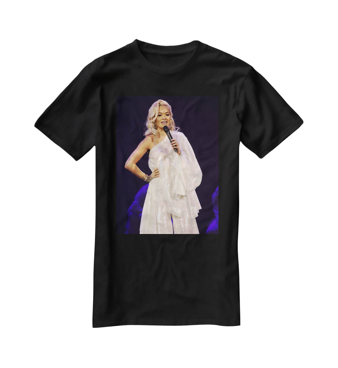 Rita Ora Live T-Shirt - Canvas Art Rocks - 1