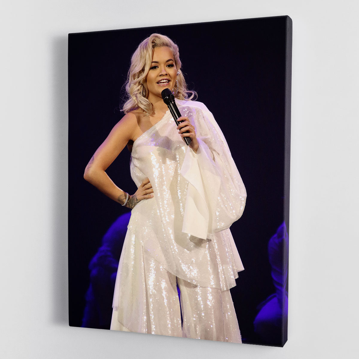 Rita Ora Live Canvas Print or Poster - Canvas Art Rocks - 1