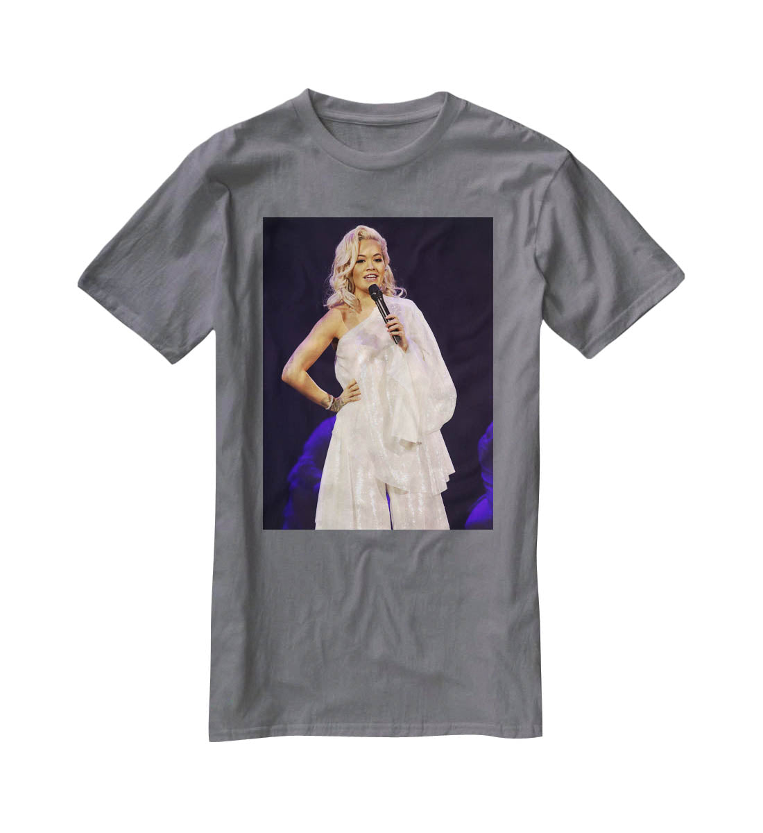 Rita Ora Live T-Shirt - Canvas Art Rocks - 3