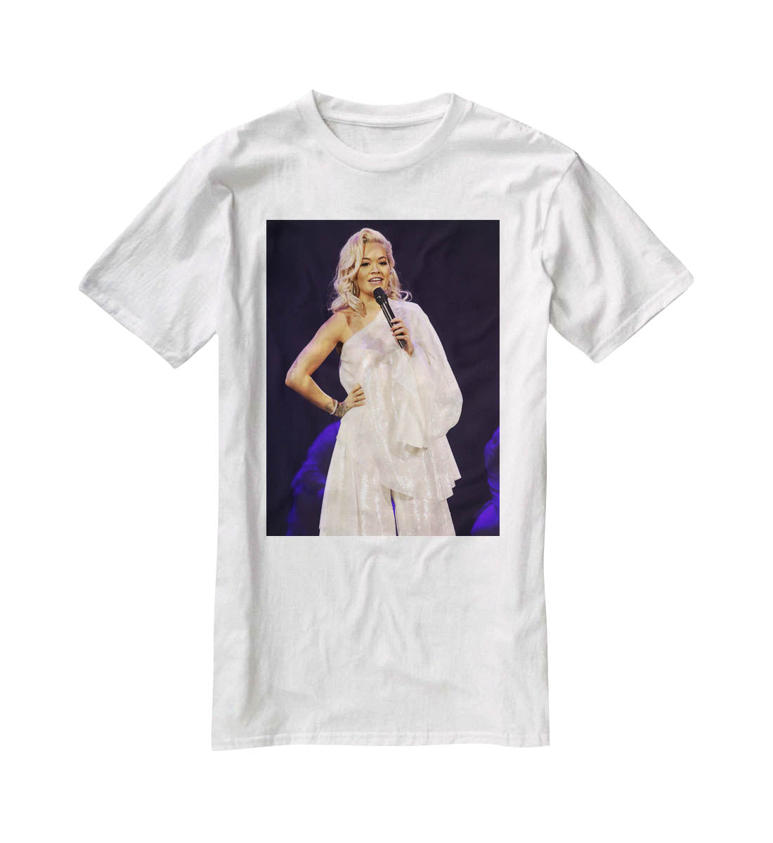 Rita Ora Live T-Shirt - Canvas Art Rocks - 5