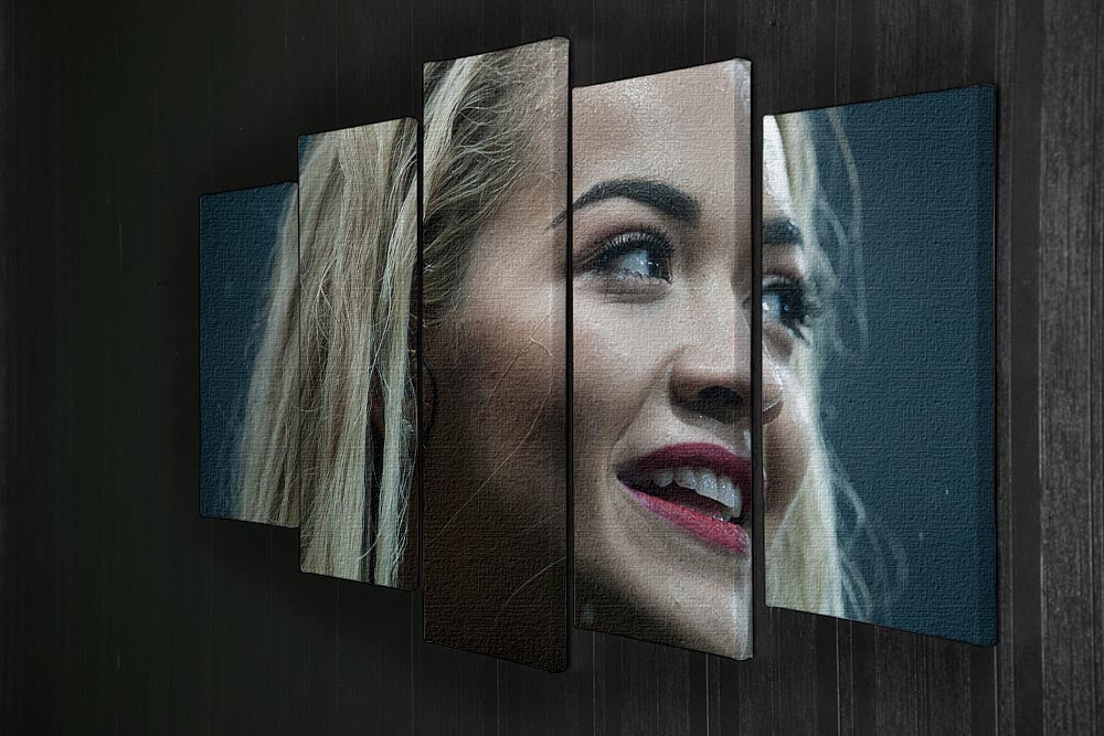 Rita Ora in 2015 5 Split Panel Canvas - Canvas Art Rocks - 2