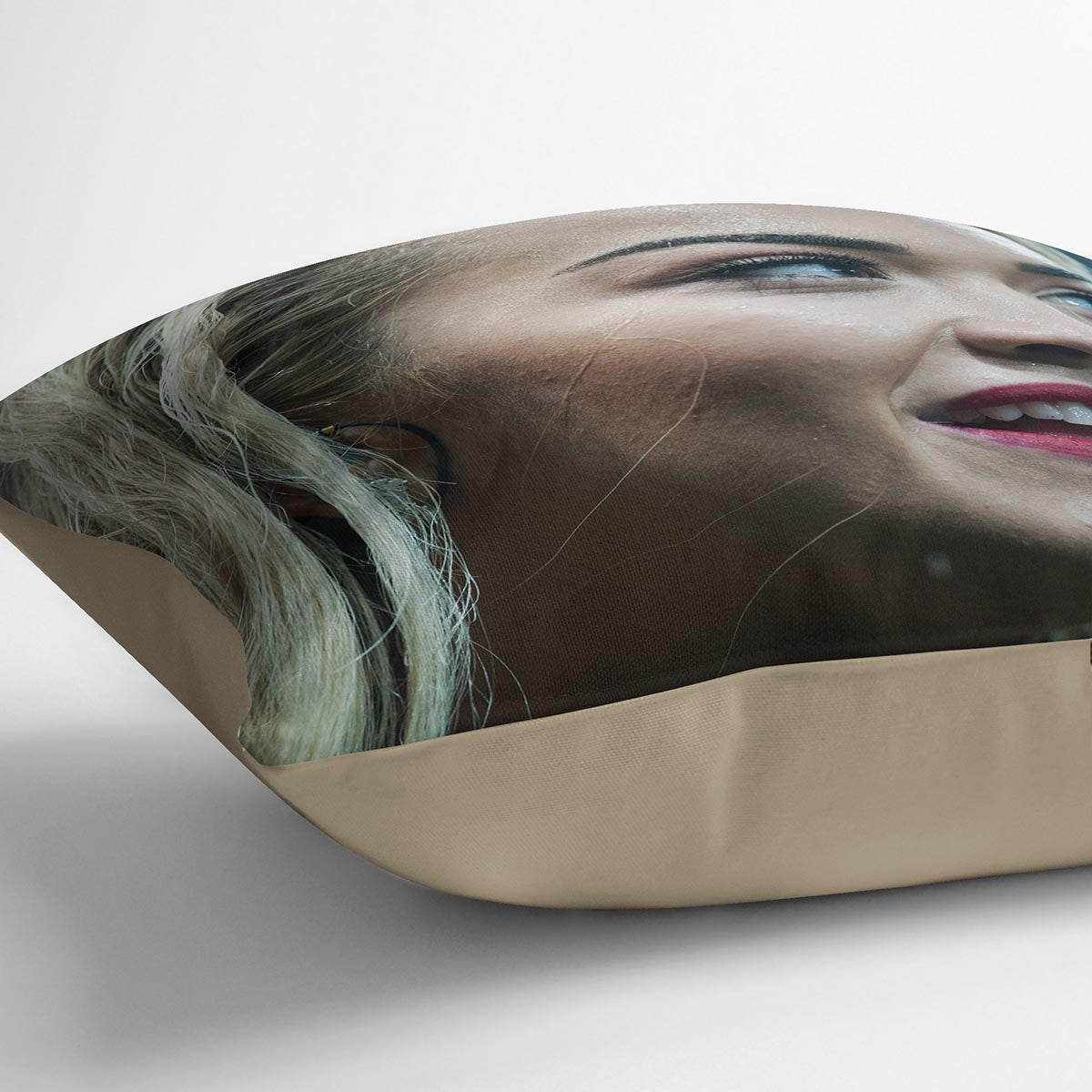 Rita Ora in 2015 Cushion - Canvas Art Rocks - 2