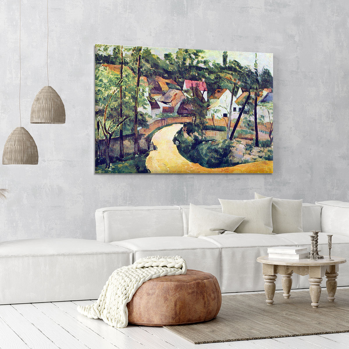 Road bend by Cezanne Canvas Print or Poster - Canvas Art Rocks - 6