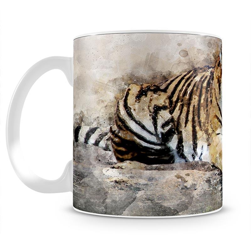 Roaring Tiger Mug - Canvas Art Rocks - 2