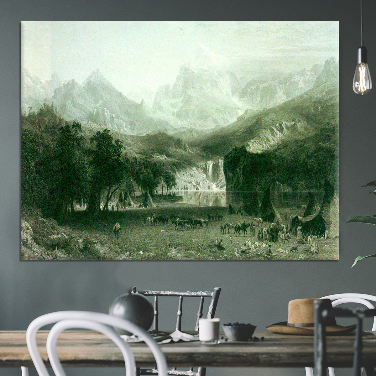 Rockies at Lander's Peak Canvas Print or Poster - Canvas Art Rocks - 3