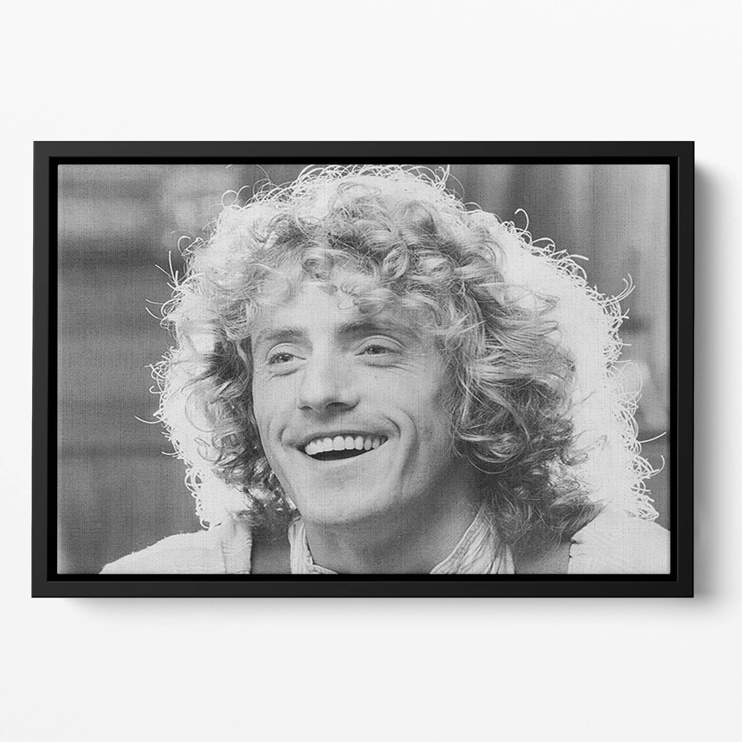 Roger Daltrey of The Who Floating Framed Canvas