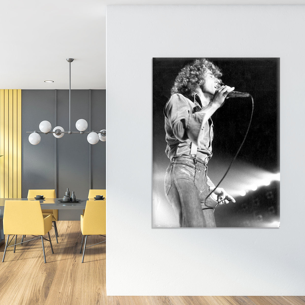 Roger Daltrey on stage Canvas Print or Poster - Canvas Art Rocks - 4