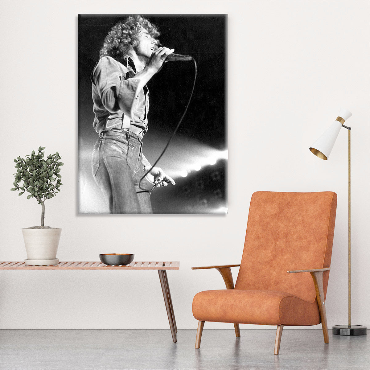 Roger Daltrey on stage Canvas Print or Poster - Canvas Art Rocks - 6