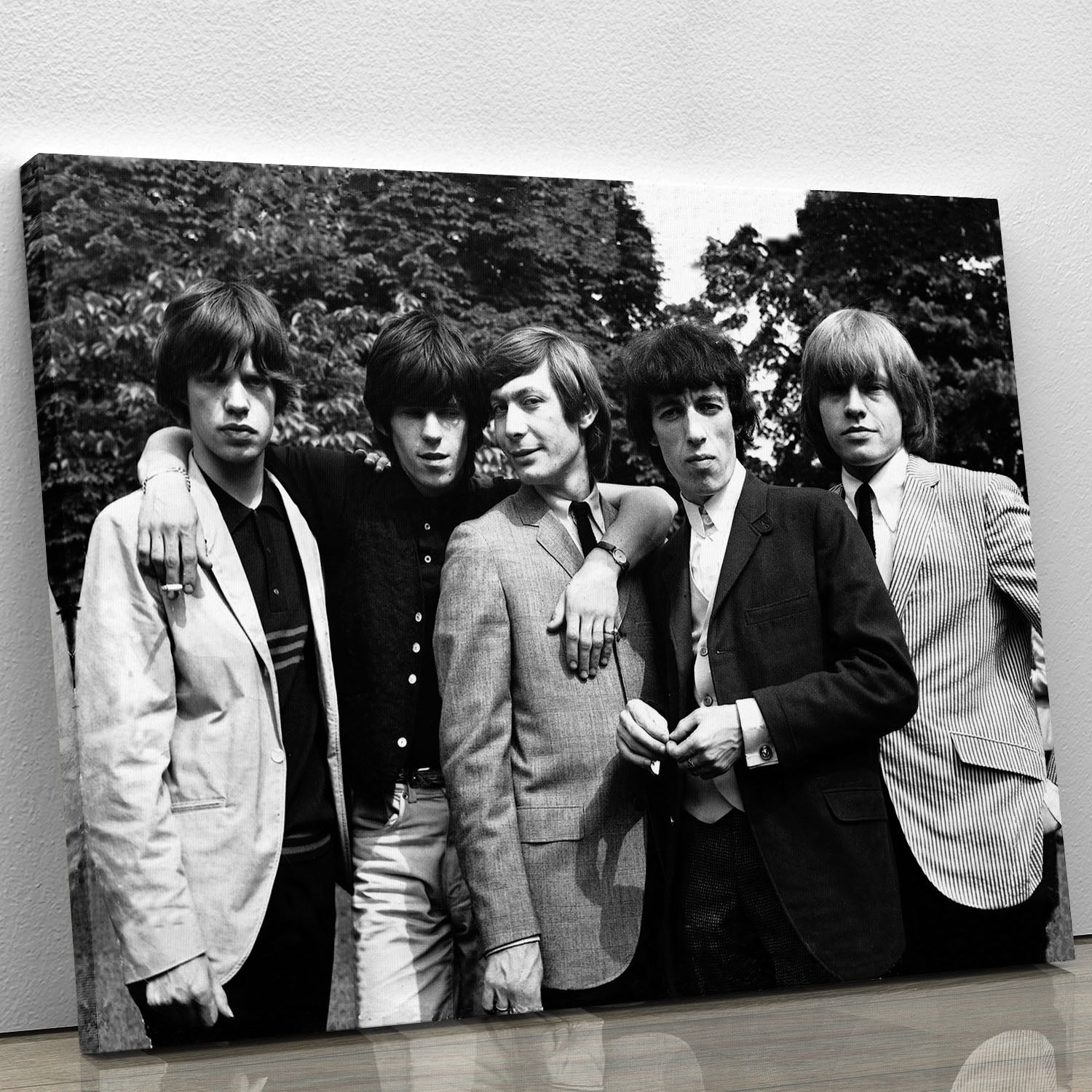 Rolling Stones 1964 Canvas Print or Poster - Canvas Art Rocks - 1