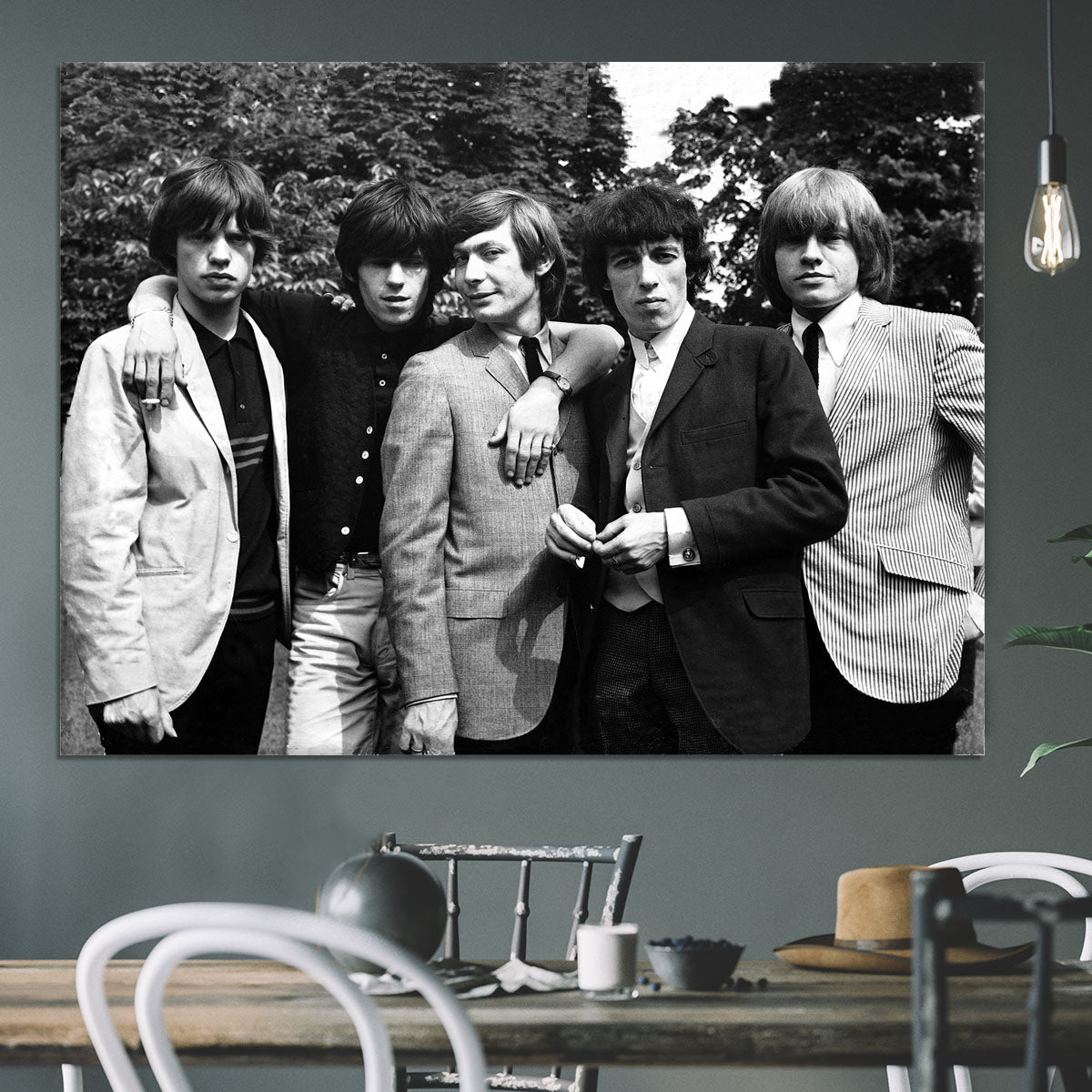 Rolling Stones 1964 Canvas Print or Poster - Canvas Art Rocks - 3