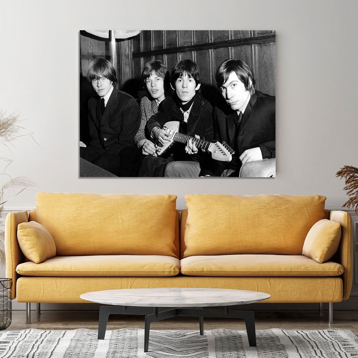 Rolling Stones donate guitar Canvas Print or Poster - Canvas Art Rocks - 4