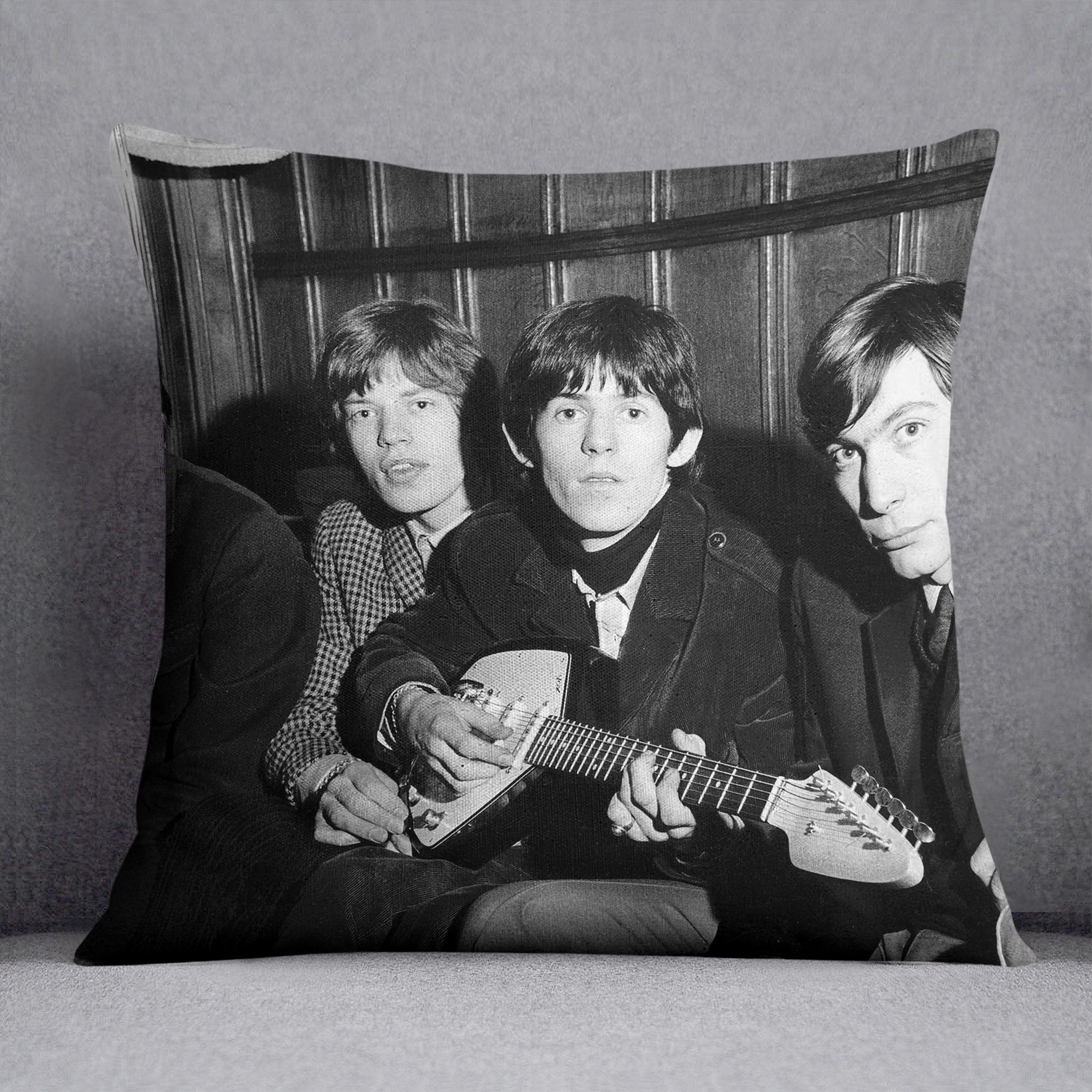 Rolling Stones donate guitar Cushion