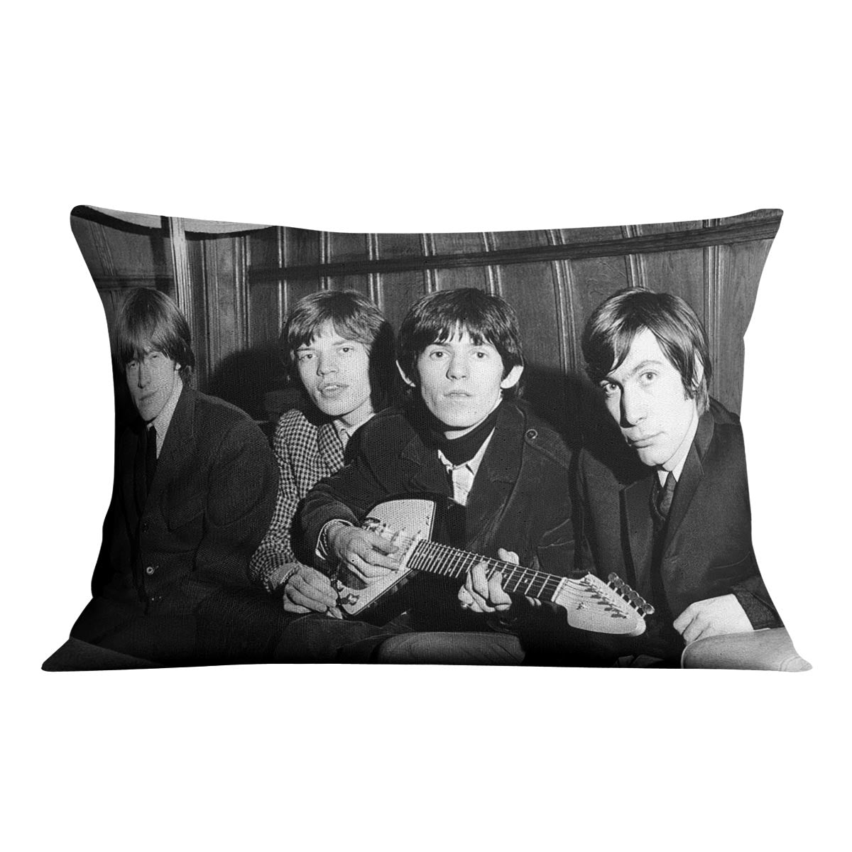 Rolling Stones donate guitar Cushion