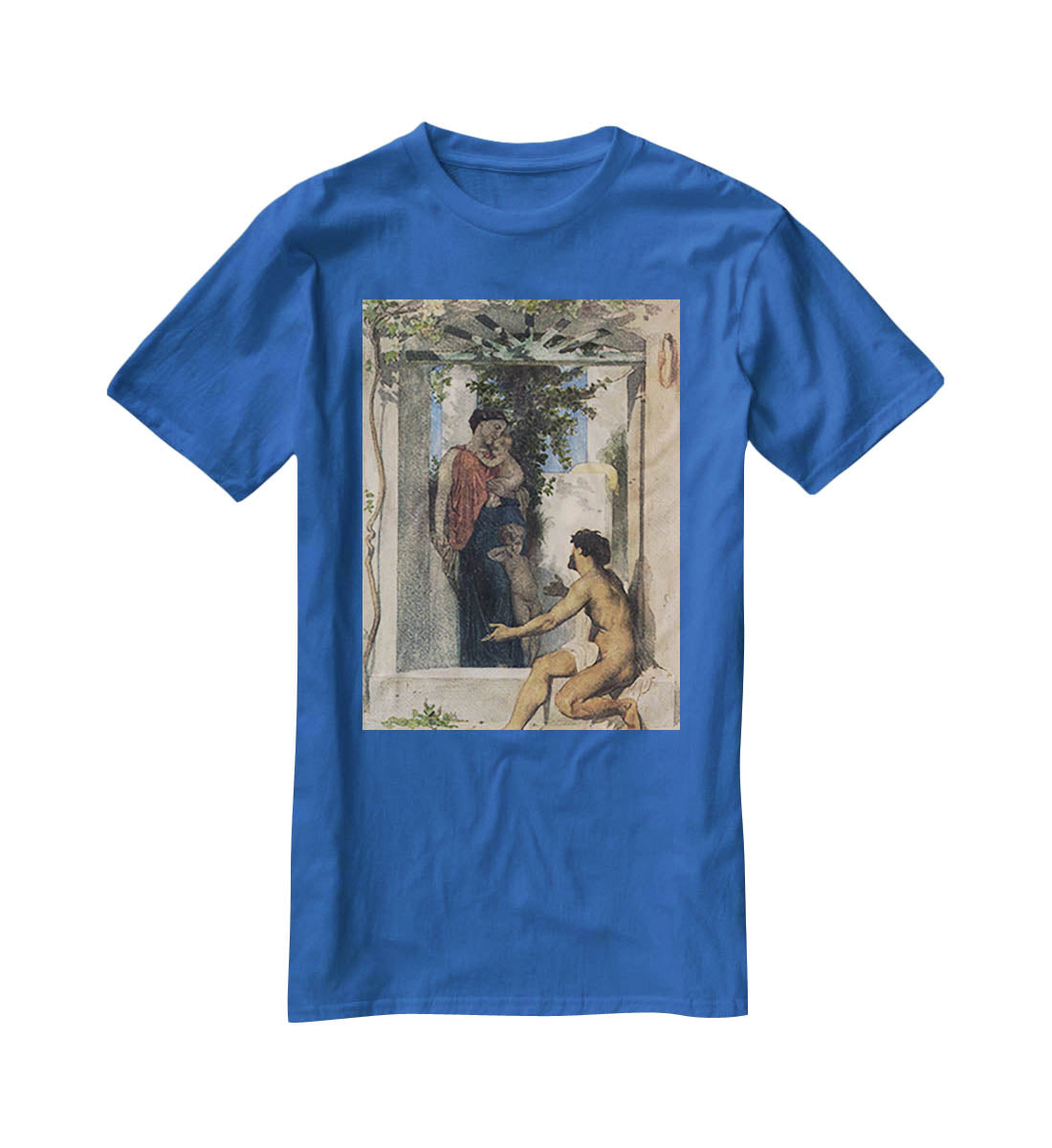 Roman Charity Unknown By Bouguereau T-Shirt - Canvas Art Rocks - 2
