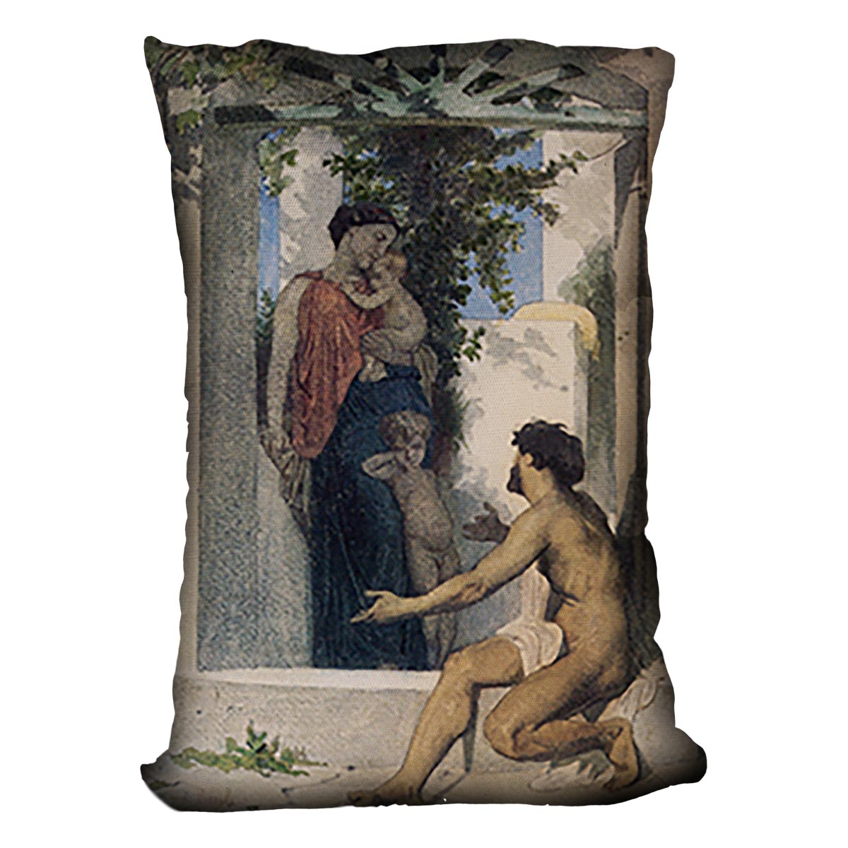 Roman Charity Unknown By Bouguereau Cushion