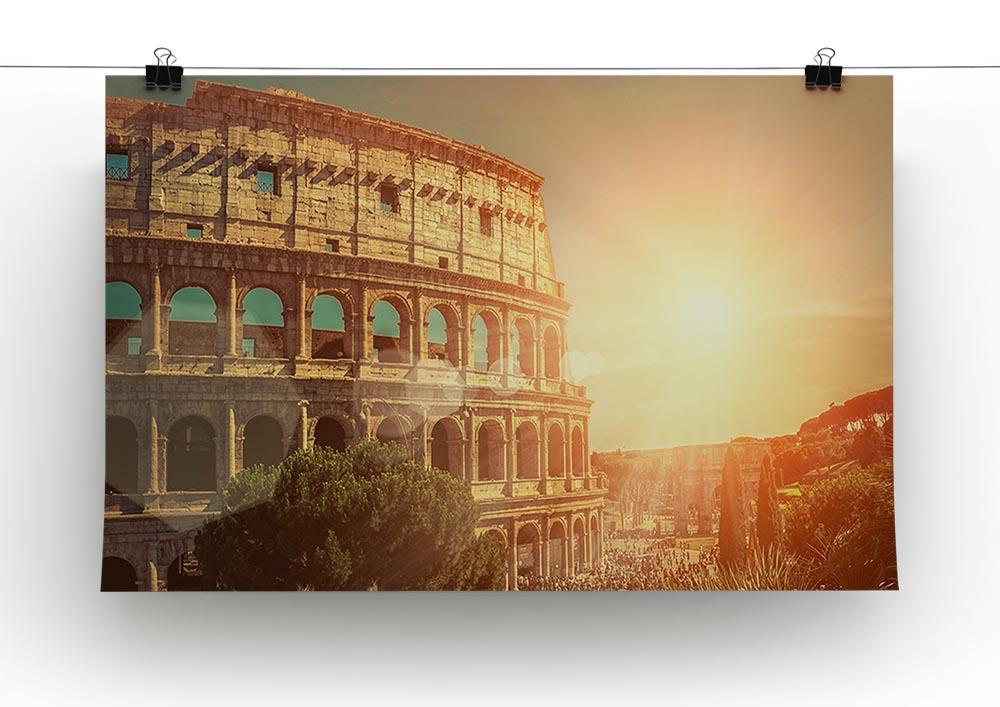 Roman Coliseum Canvas Print or Poster - Canvas Art Rocks - 2