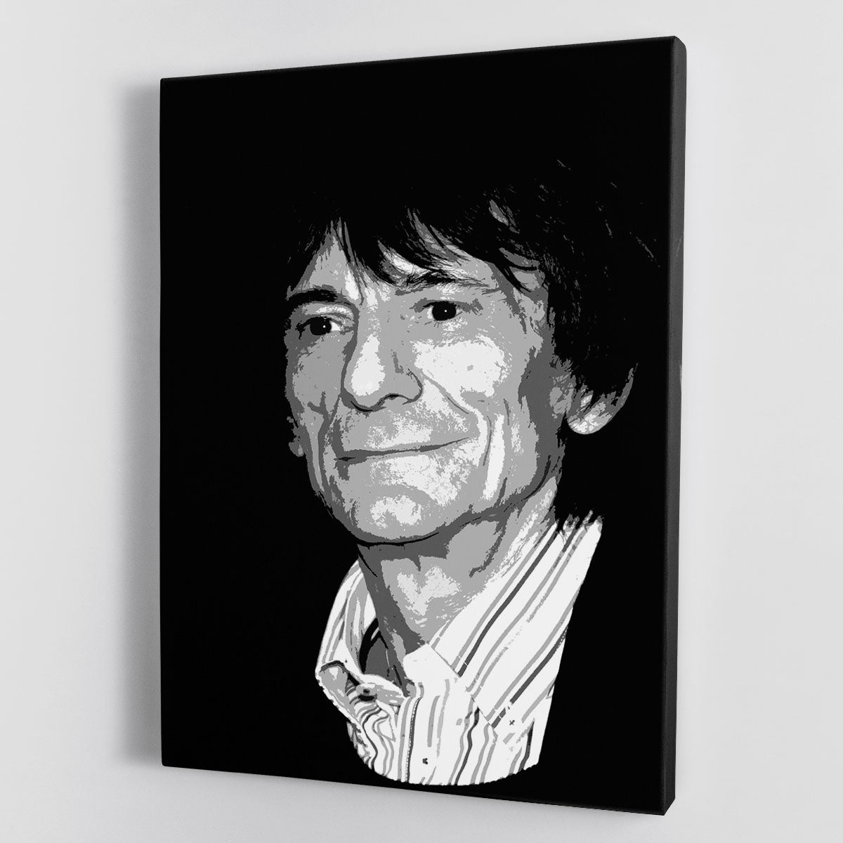 Ronnie Wood The Rolling Stones Pop Art Canvas Print or Poster - Canvas Art Rocks - 1
