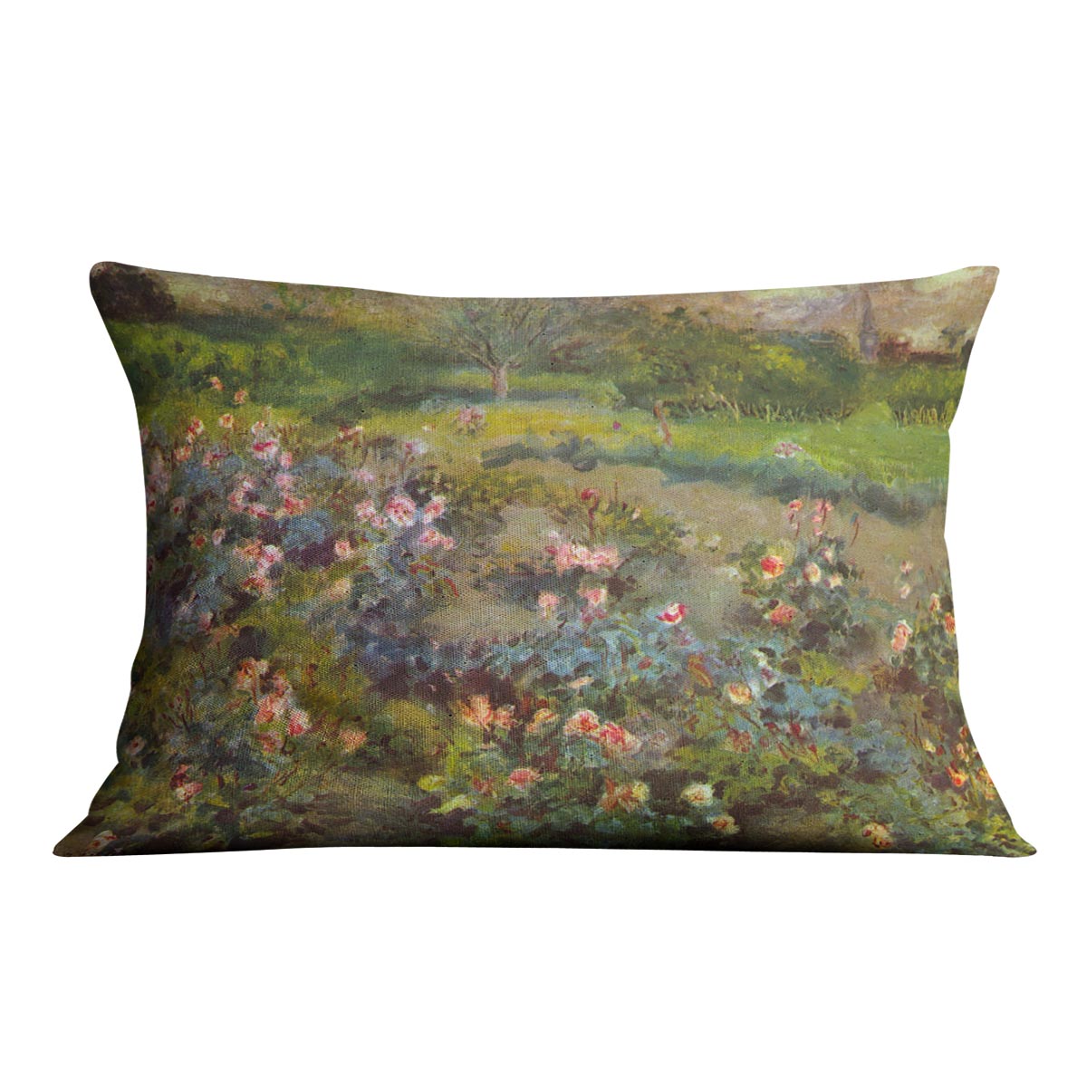 Rose Garden by Renoir Cushion