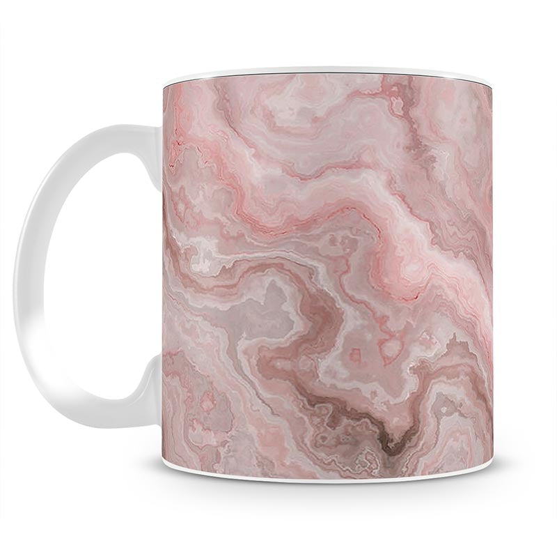 Rose Marble Mug - Canvas Art Rocks - 1
