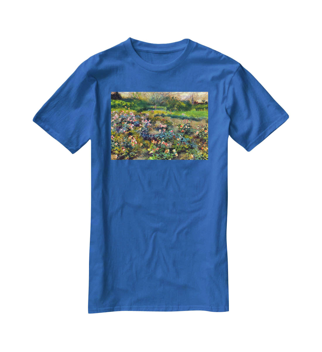 Rose grove by Renoir T-Shirt - Canvas Art Rocks - 2