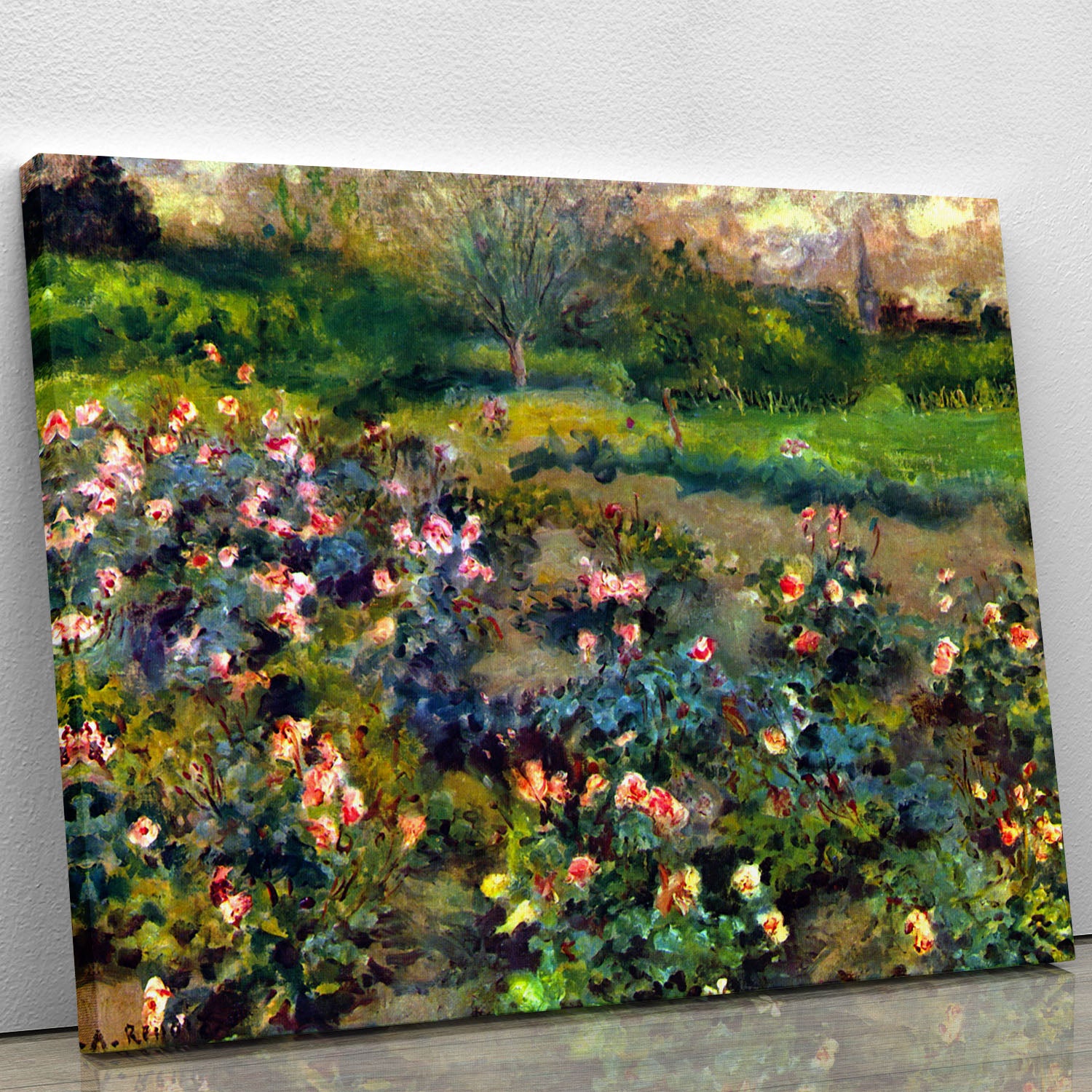 Rose grove by Renoir Canvas Print or Poster - Canvas Art Rocks - 1